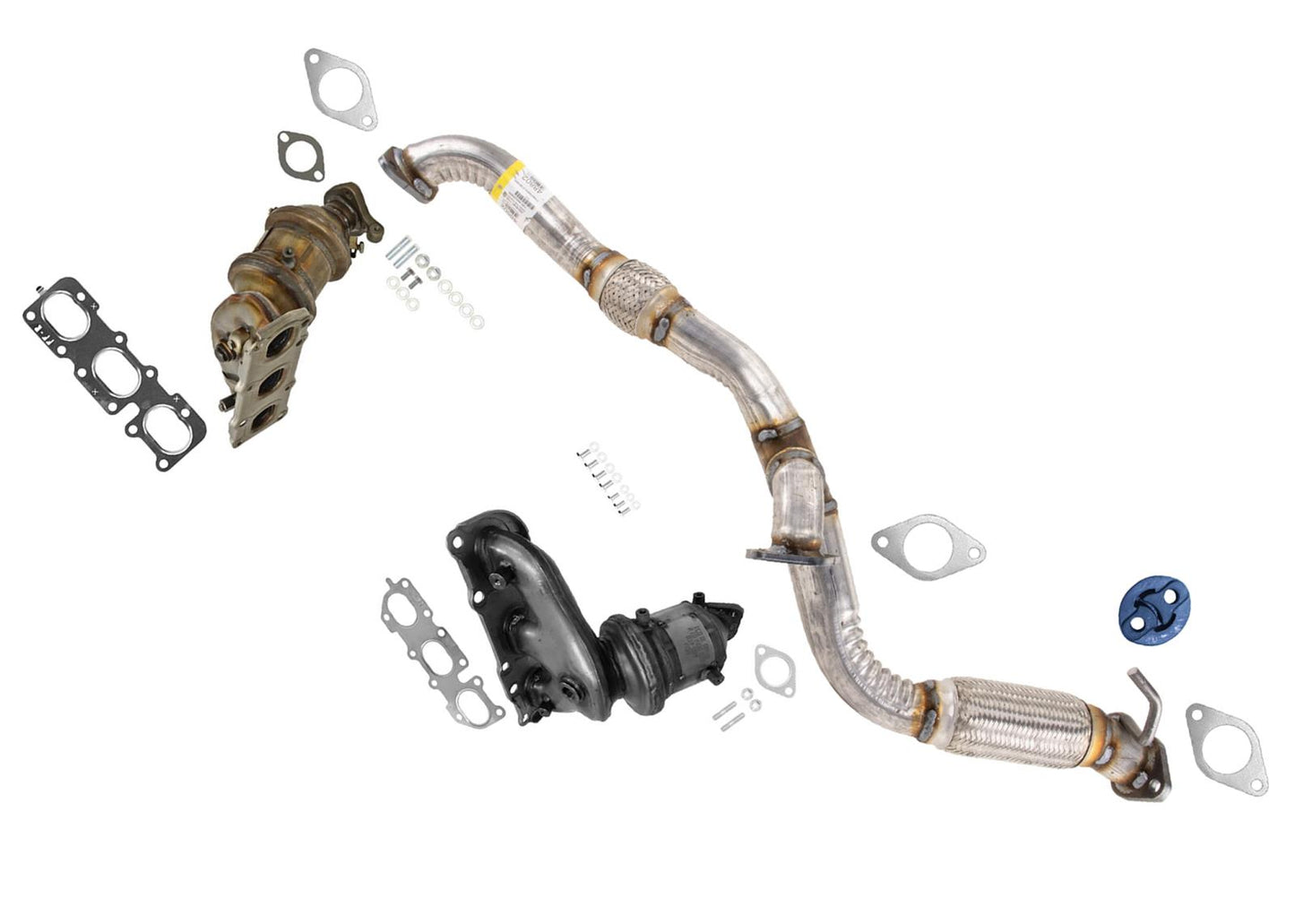 Catalytic Converters W Flex Pipe for KIA Sorento All Wheel Drive AWD 16-20 3.3L