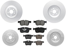 370MM Front & Rear Coated Brake Rotors & EPS Brake Pads For F-Pace 3.0L 21-24
