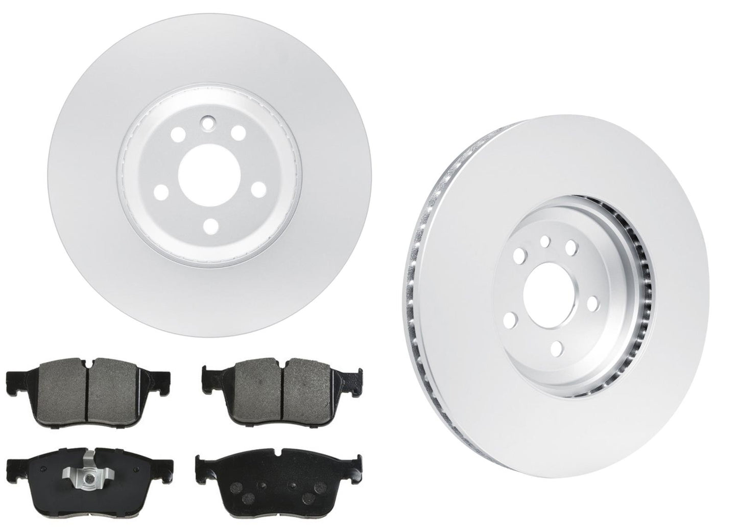350MM Front Coated Brake Rotors & EPS Brake Pads For Jaguar I-Pace 2021-2024