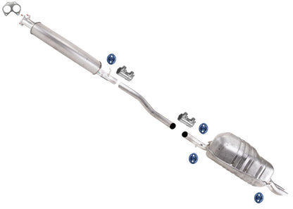 Resonator Pipe Rear Muffler Exhaust System for Volvo XC90 2010 2015 2017 3.2L