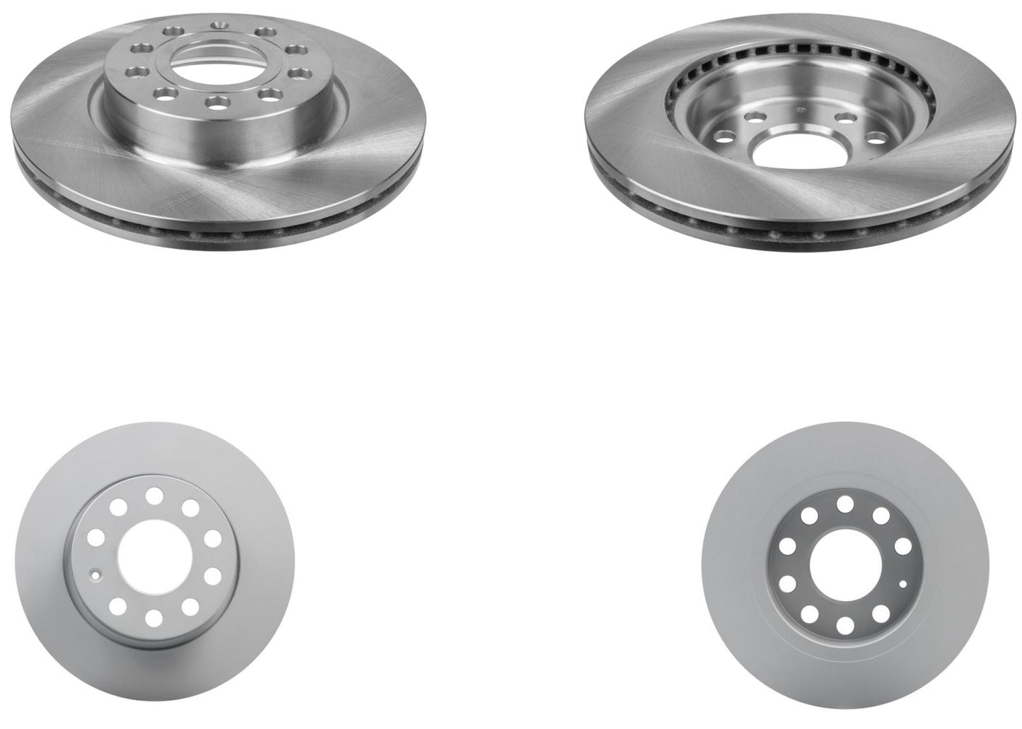 Front & Rear Brake Rotors & EPS Brake Pads For Jetta S 2011 2012 2013 2014 2017