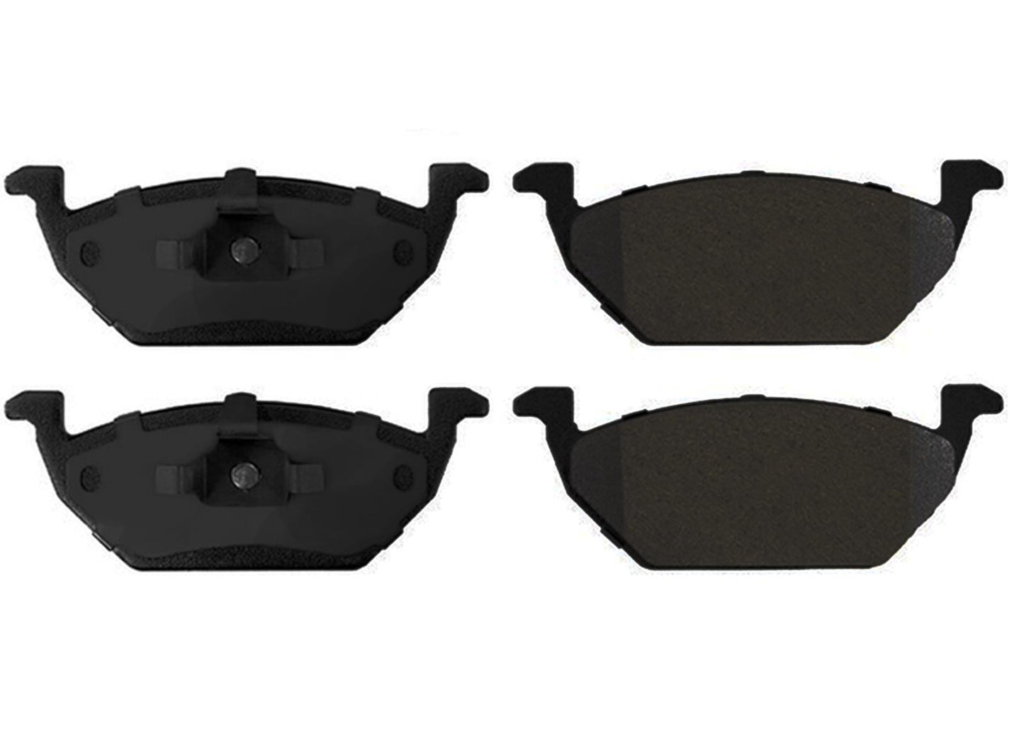 Front Brake Rotors & EPS Brake Pads For Volkswagen Jetta S 2011 2012 2013 2017