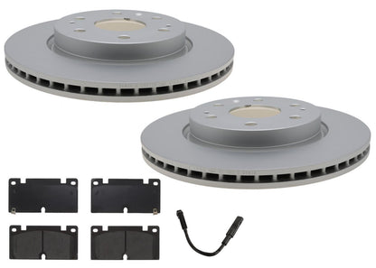 Front Coated Disc Brake Rotors Brake Pads for Chevrolet Colorado 2023 2024 2025