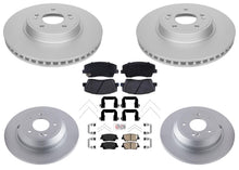 Coated Brake Disc Rotors Brake Pad Set for G70 Genesis 2019-2023 2.0L Automatic