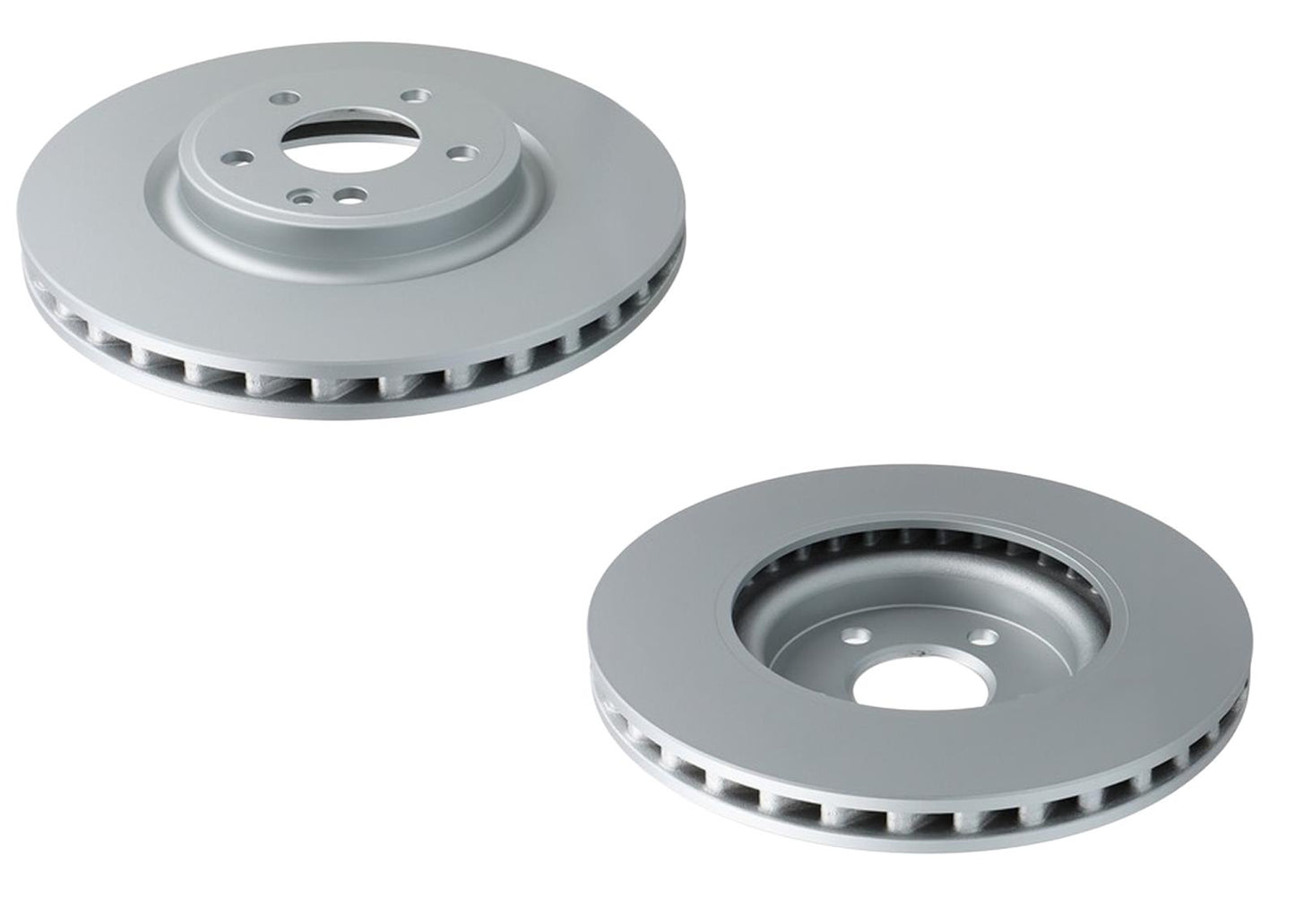 Front GEO Coated Brake Rotors & EPS Brake Pads For Mercedes Benz CLA250 14-19