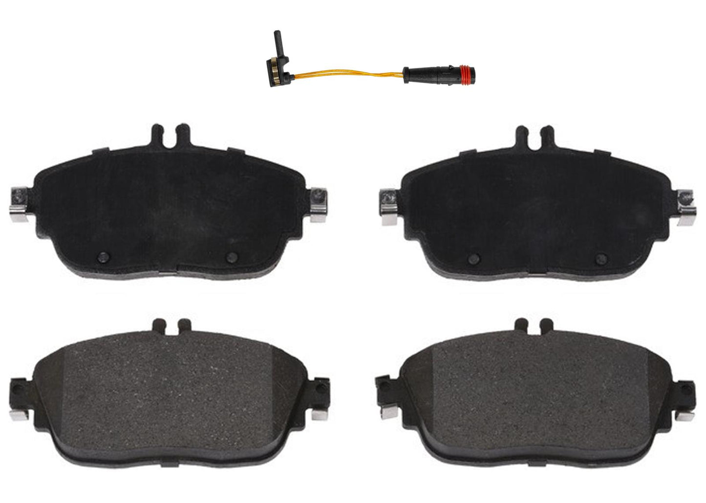 Front GEO Coated Brake Rotors & EPS Brake Pads For Mercedes Benz CLA250 14-19