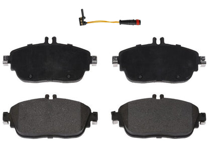 Front GEO Coated Brake Rotors & EPS Brake Pads For Mercedes Benz CLA250 14-19