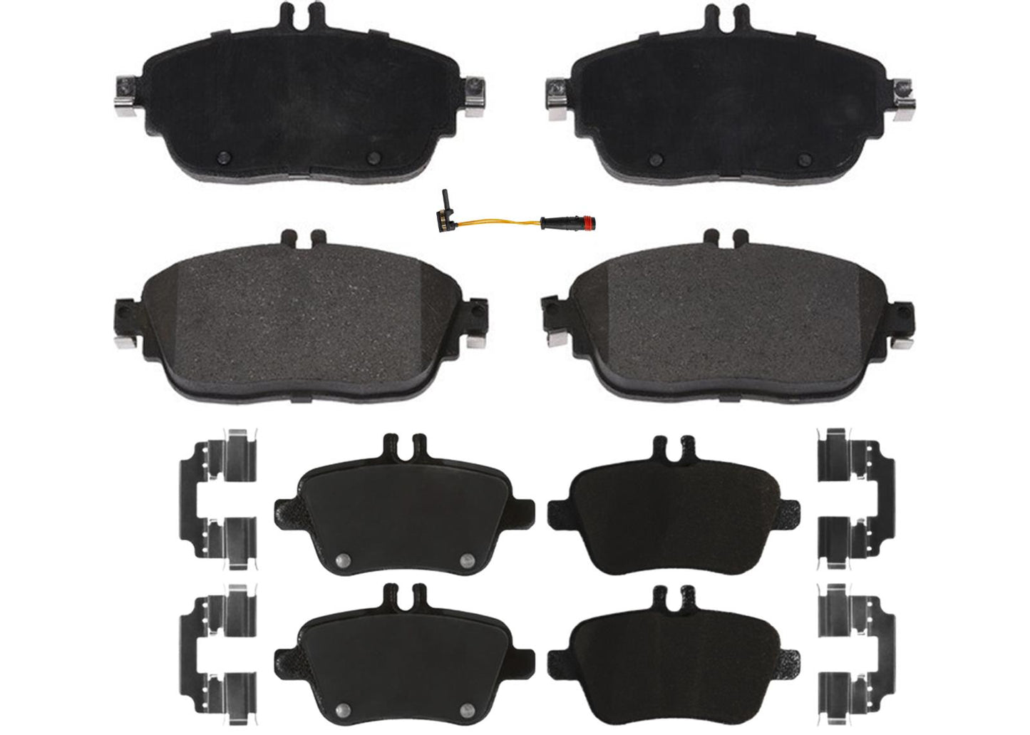 Front & Rear EPS R90 Certified Brake Pads For Mercedes Benz CLA250 2014-2019