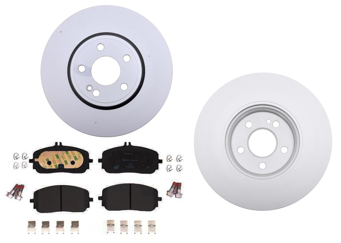 318MM Front Coated Brake Rotors & EPS Brake Pads For Mercedes Benz A220 19-22