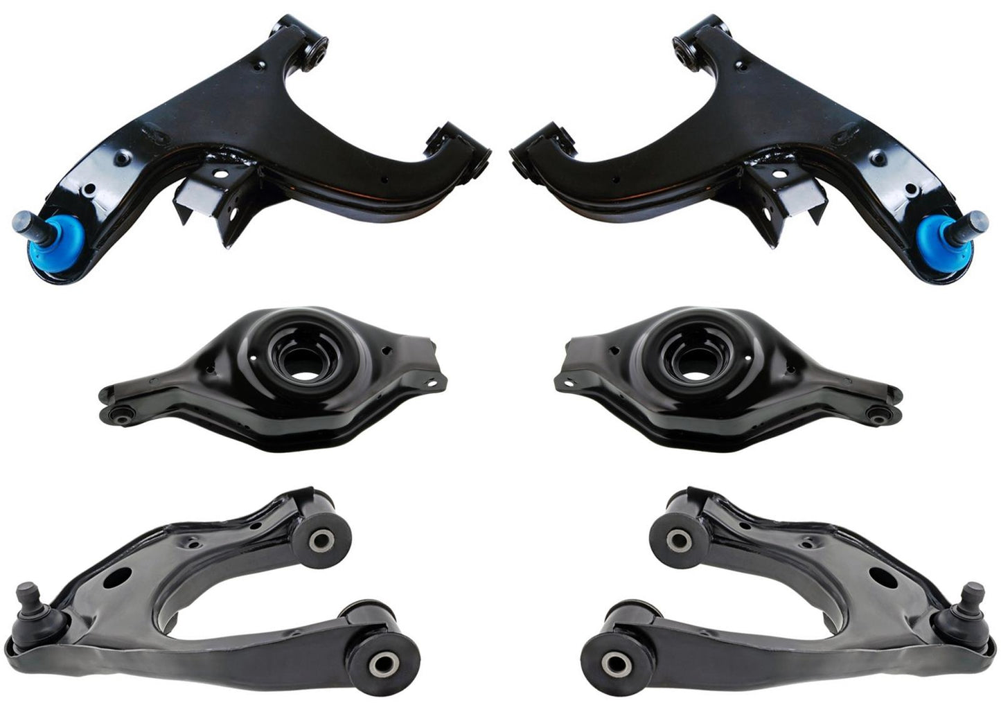 Rear Upper & Lower Greaseable Control Arms for Nissan Pathfinder 2005 2006 2012