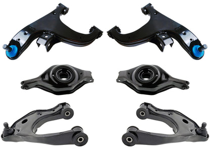 Rear Upper & Lower Greaseable Control Arms for Nissan Pathfinder 2005 2006 2012