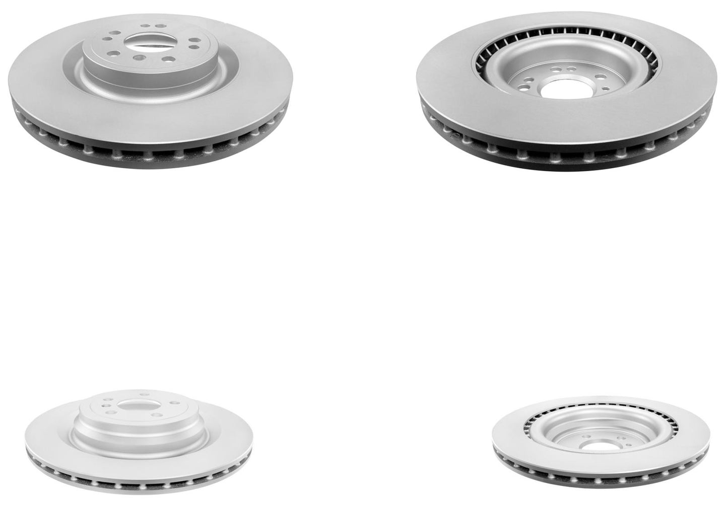 Front & Rear GEO Coated Brake Rotors & EPS Brake Pads For GL350 2013 2015 2016