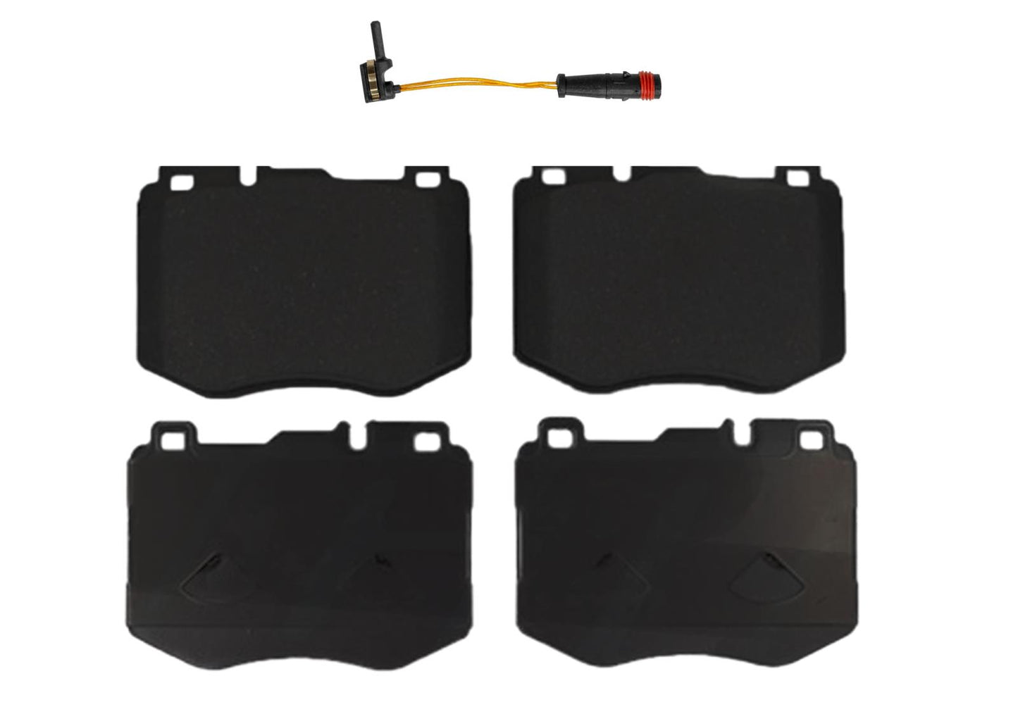 Front Carbon Coated Brake Rotors & EPS Brake Pads For C300 2015-2021 Dual Piston