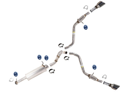Muffler Dual Exhaust Tail Pipes for RAM 1500 5.7 Hemi 2019 2020 2021 2022 2024