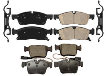 Front & Rear Disc Brake Pads For Maserati Levante 17-23 W/ Dual Piston Caliper