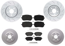 330MM Front & Rear Coated Brake Rotors & EPS Brake Pads For A220 2019-2022 W/AMG
