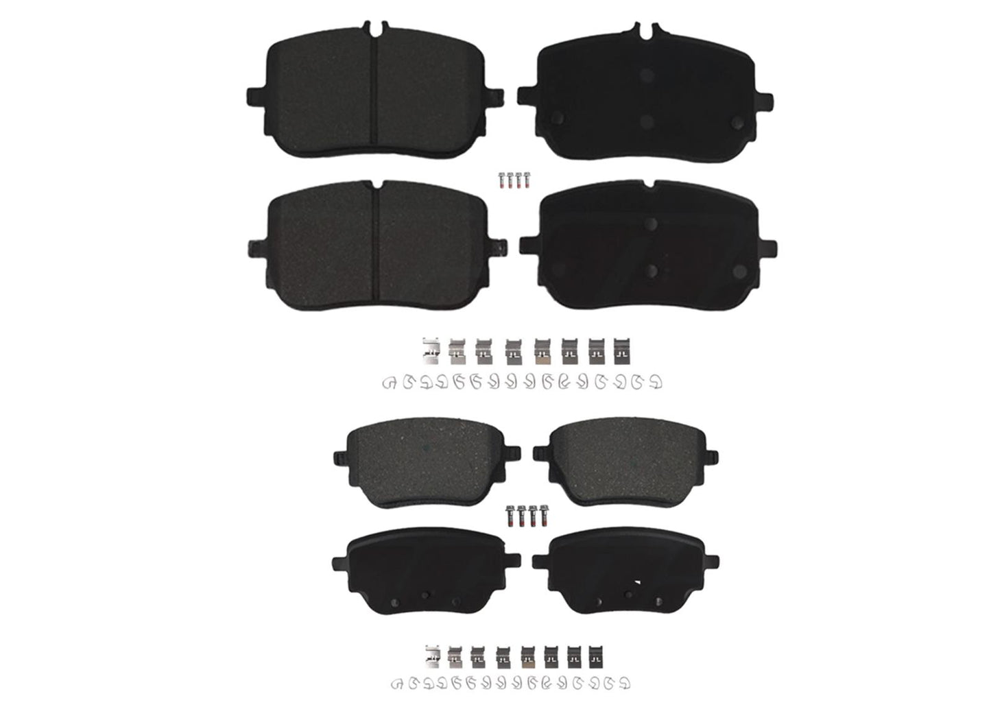 330MM Front & Rear Coated Brake Rotors & EPS Brake Pads For A220 2019-2022 W/AMG