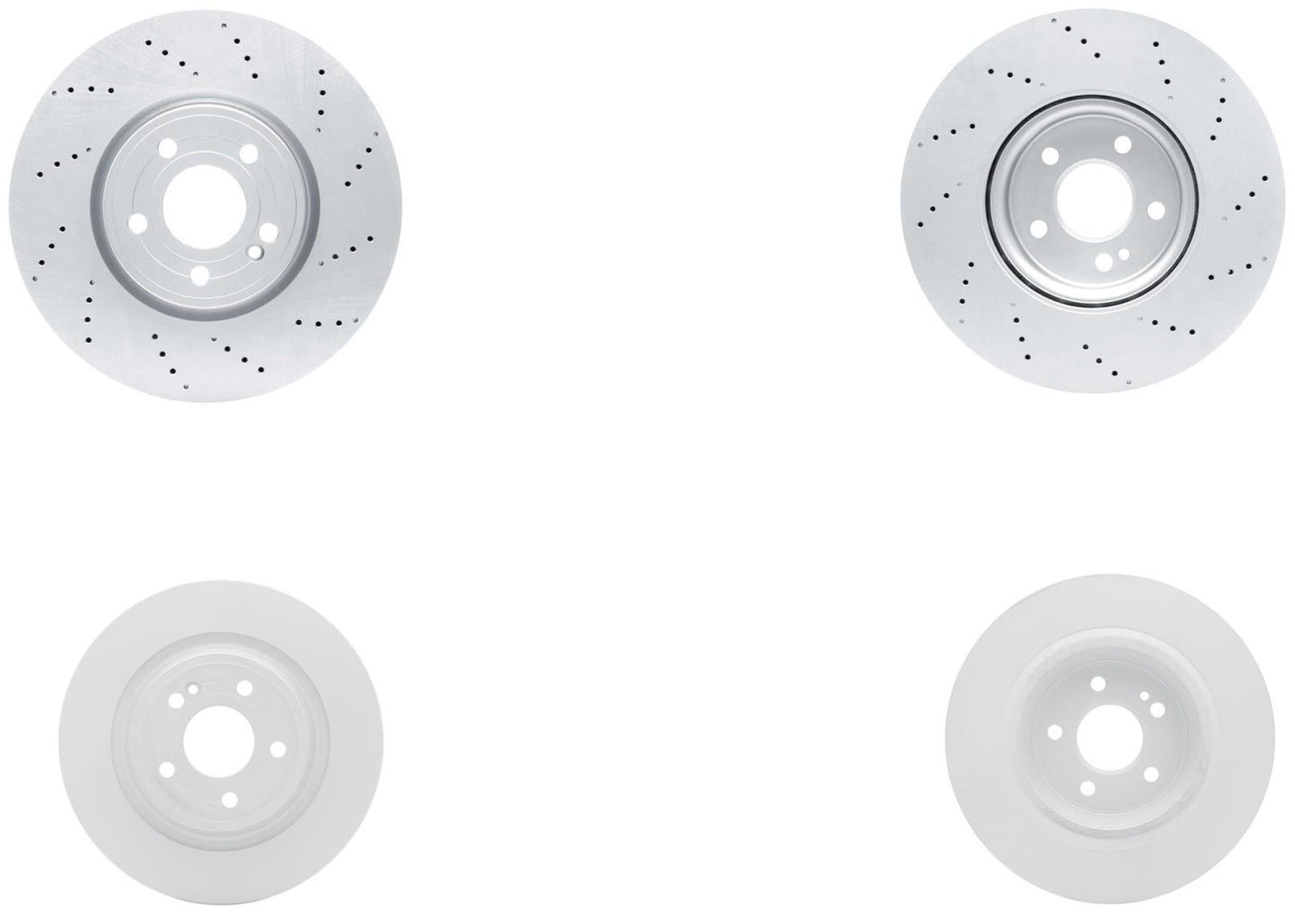 330MM Front & Rear Coated Brake Rotors & EPS Brake Pads For GLB250 2020-2025