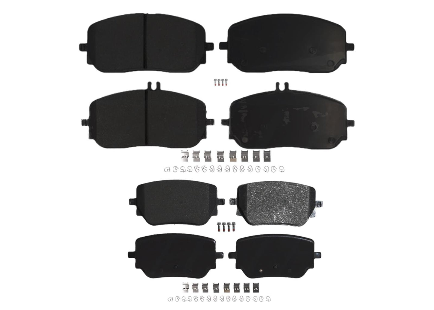 330MM Front & Rear Coated Brake Rotors & EPS Brake Pads For GLB250 2020-2025