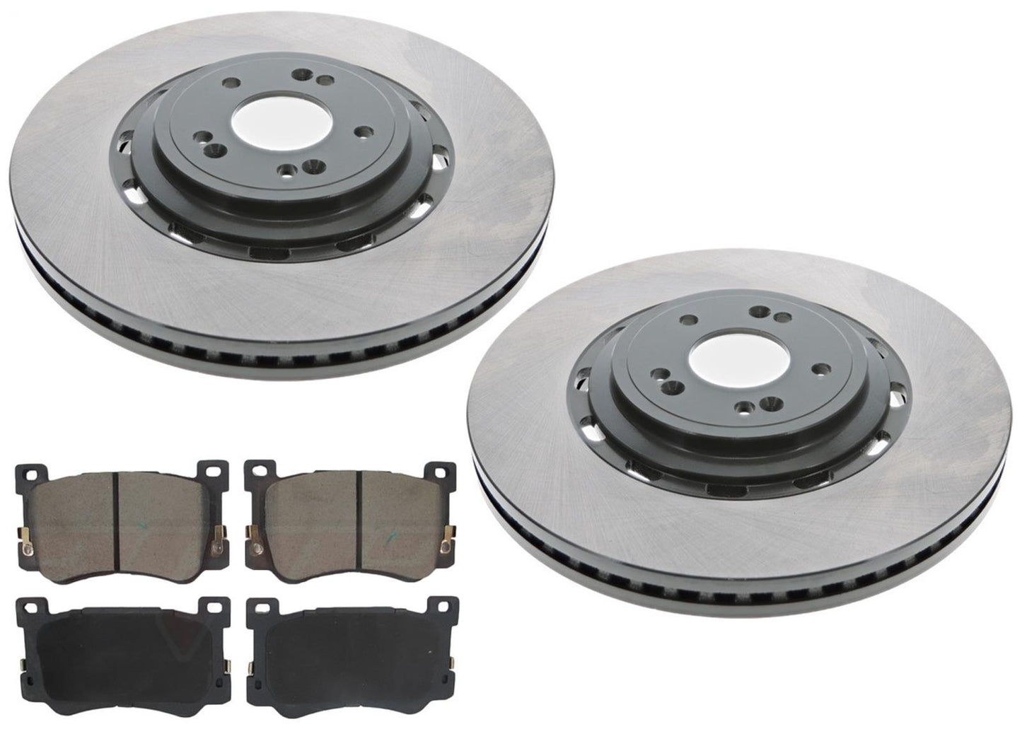 Ft Improved Performance Disc Brake Rotors & Brake Pads for Genesis G90 2020-2022