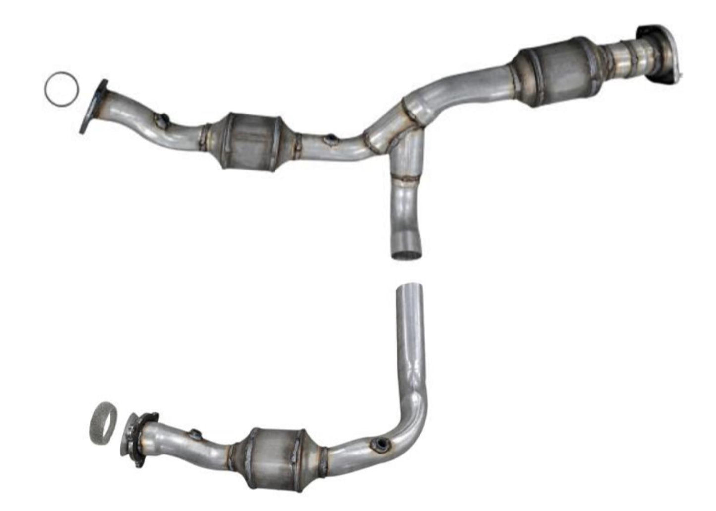 L&R Pipe Catalytic Converters For Chevrolet Express Van 2500 2021-2024 4.3L 6.6L