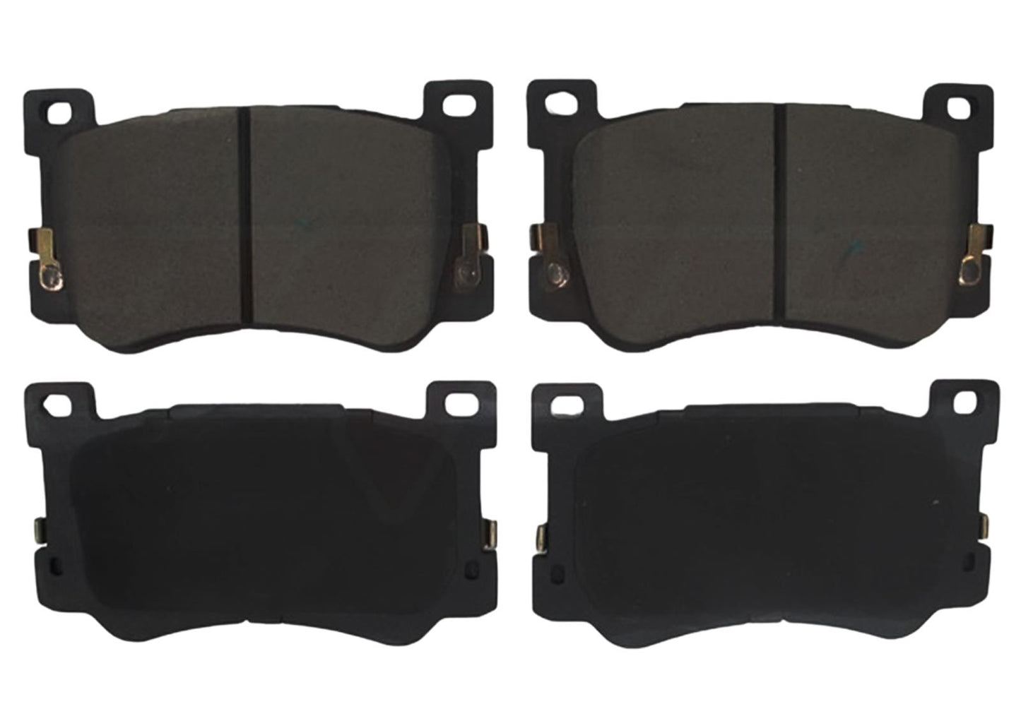 Front Improved Performance Disc Brake Rotors & Brake Pads for Genesis G90 17-19