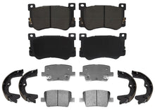 Front and Rear Disc Brake Pads Parking-Emergency Shoes for Genesis G90 2021 2022