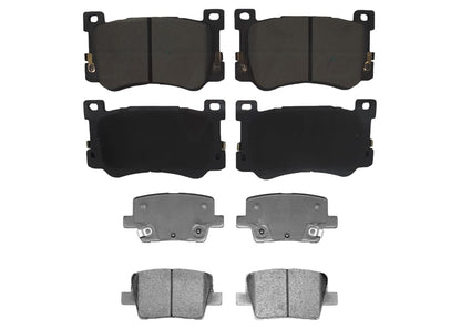 Front and Rear Disc Brake Pads Parking-Emergency Shoes for Genesis G90 2021 2022