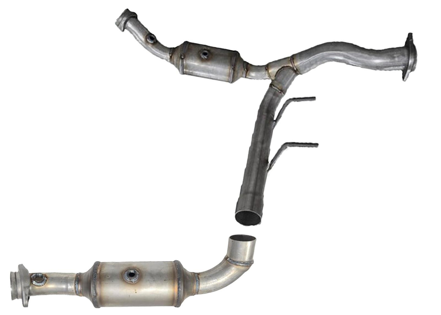 Catalytic Converter Engine Y Pipe L&R for Ford F150 5.0L 2015 2018 2019 2020