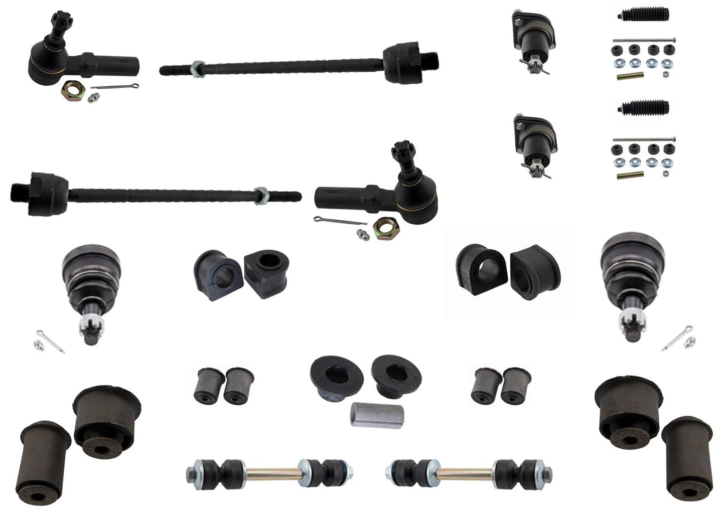 Ball Joint Tie Rod Control Arm Bushings for Chevrolet Camaro Firebird 1993-2002