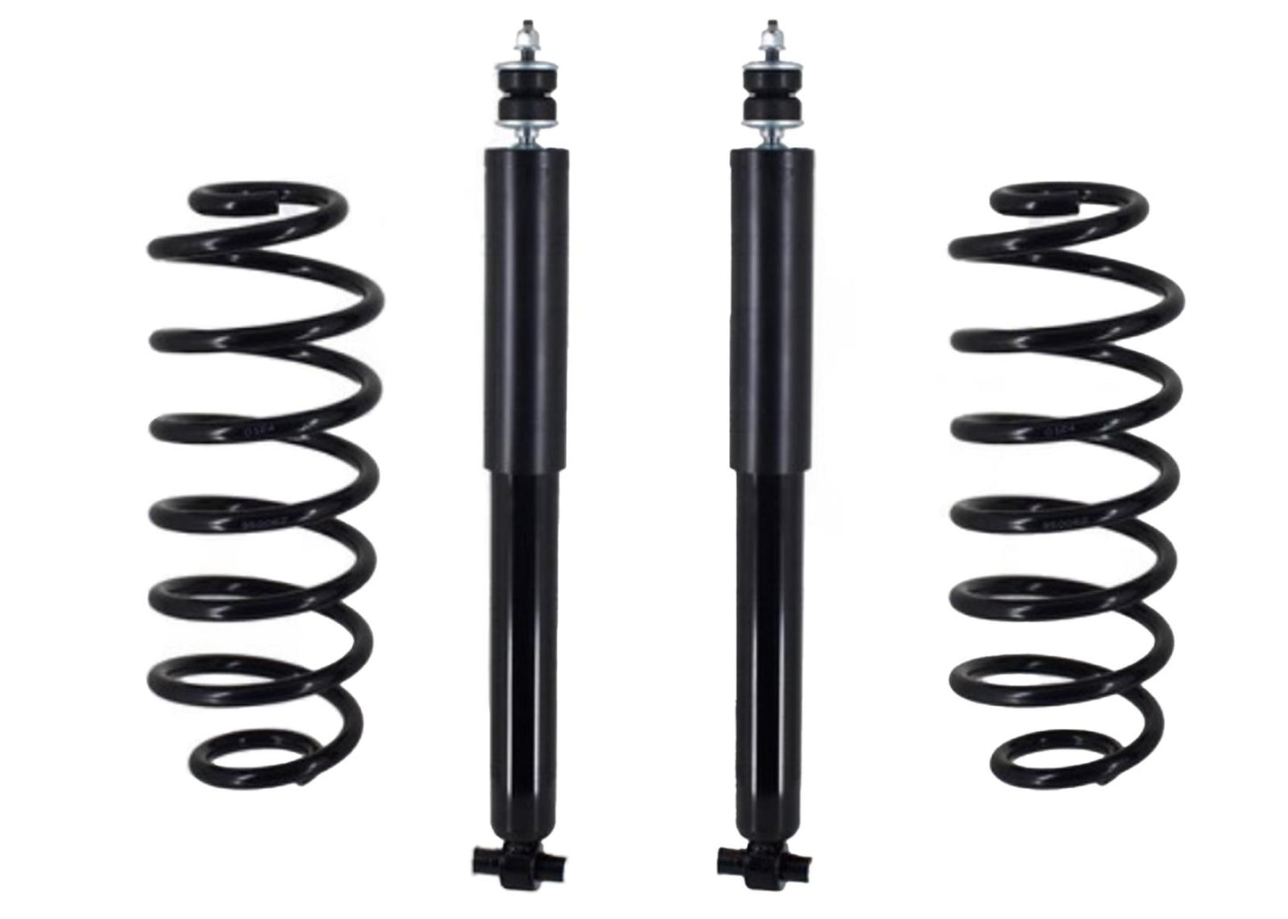 Kit de conversión de bolsa de aire de suspensión trasera a resorte helicoidal para Lincoln Mercury y Ford