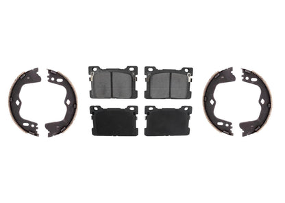 Rear Improved Performance Disc Brake Rotors & Brake Pads for Genesis G90 17-19