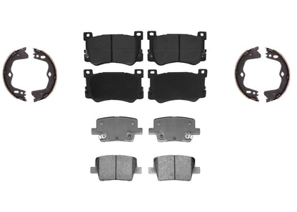 Improved Performance Disc Brake Rotors & Brake Pads for KIA K900 3.3L 2019 2020