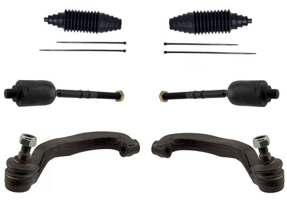 Outer & Inner Tie Rods for Mercedes Benz E350 AWD 4Matic 2006 2007 2008 2009