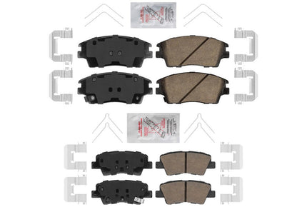 Front & Rear Disc Brake Pads For Hyundai Tucson 19-21 With Electric Parking BRKE
