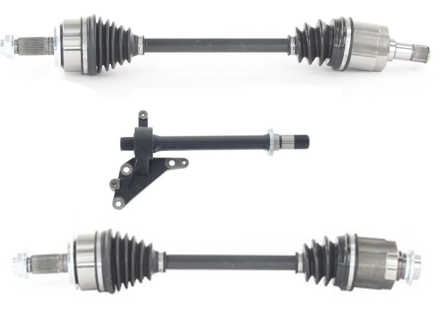 Front CV Axles & Half Shaft For Honda Accord 3.5L 08-12 Automatic Transmission