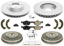 Disc Brake Rotors Rear Brake Drums Pads Shoes Spring for Ford Escape 2001-2007