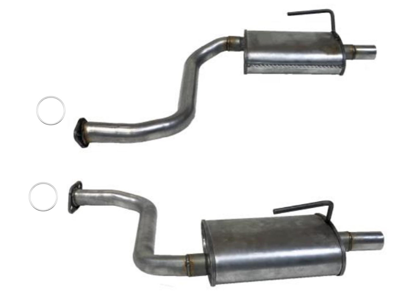 Dual Mufflers Exhaust System For Nissan Maxima 2009 2010 2011 2012 2013 2014