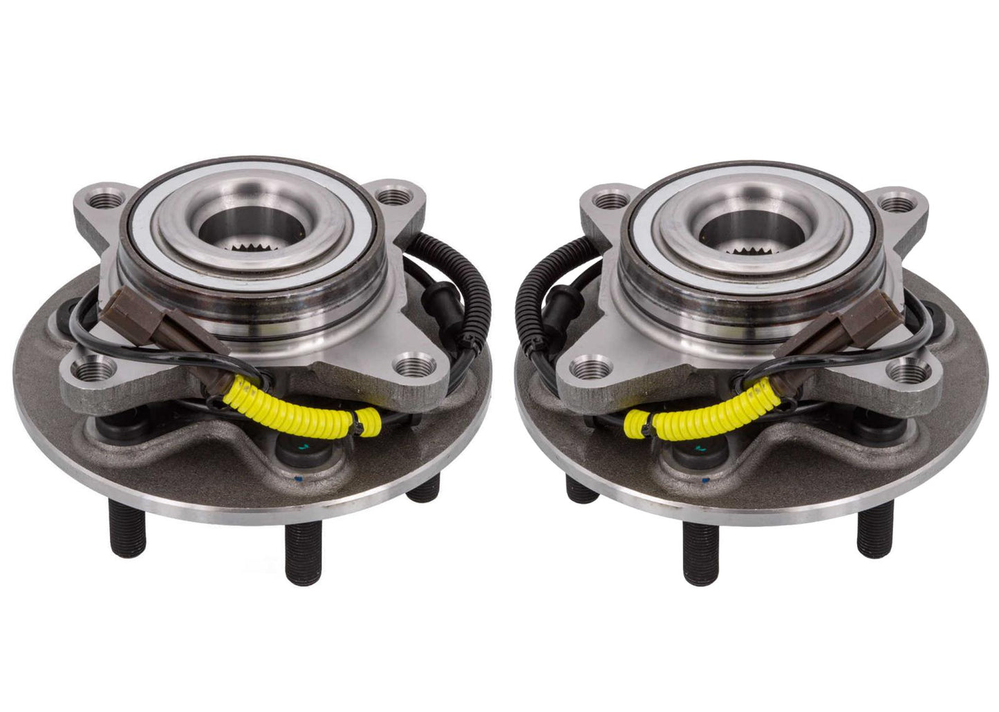 2 Front Hub and Bearing Assembly for Ford F150 Lightning 2022-2025 NL3Z1104B & C