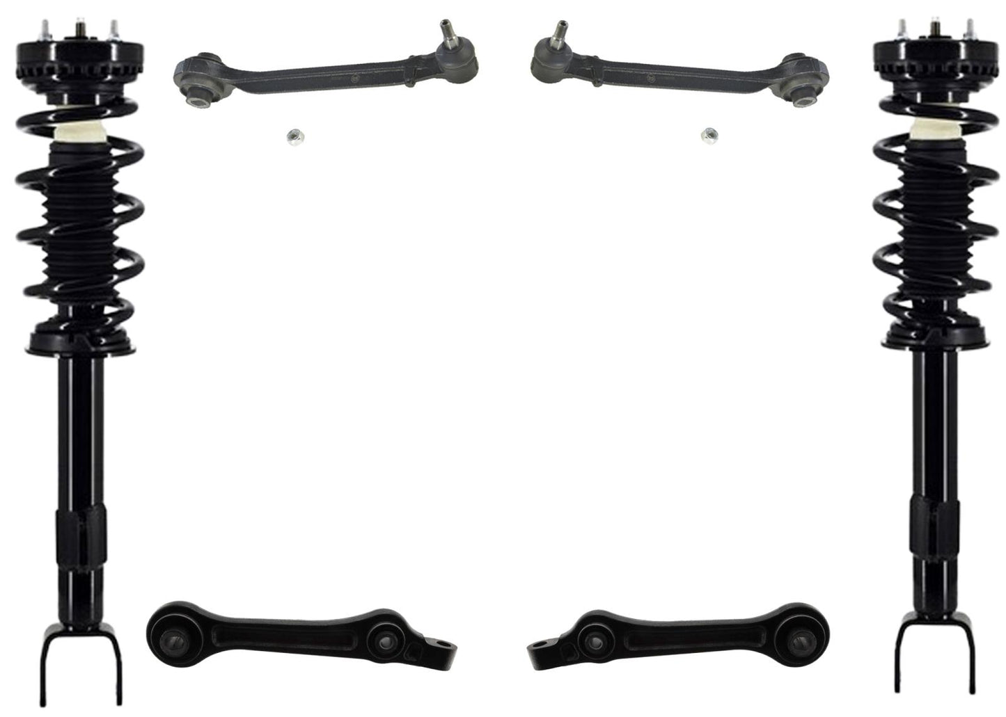 Front Coil Spring Struts Spring Assembly For Dodge Charger R/T Scat Pack 12-16