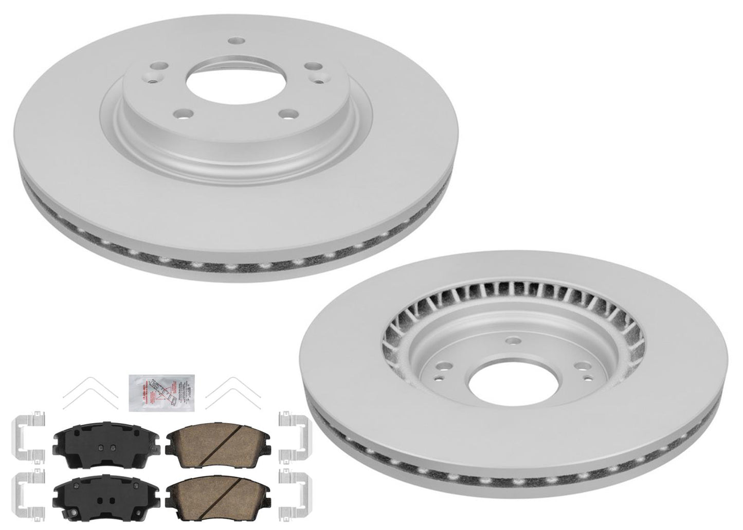 Front Disc Brake Rotors & Pads For  Hyundai Tucson 19-21 With Electric Parking