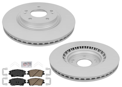 Front Disc Brake Rotors & Pads For  Hyundai Tucson 19-21 With Electric Parking
