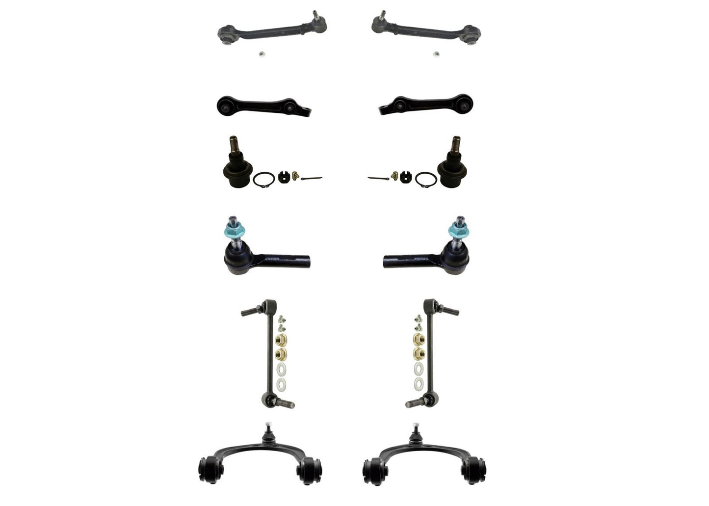 Front Coil Spring Struts Spring Assembly For Dodge Charger R/T Scat Pack 12-16