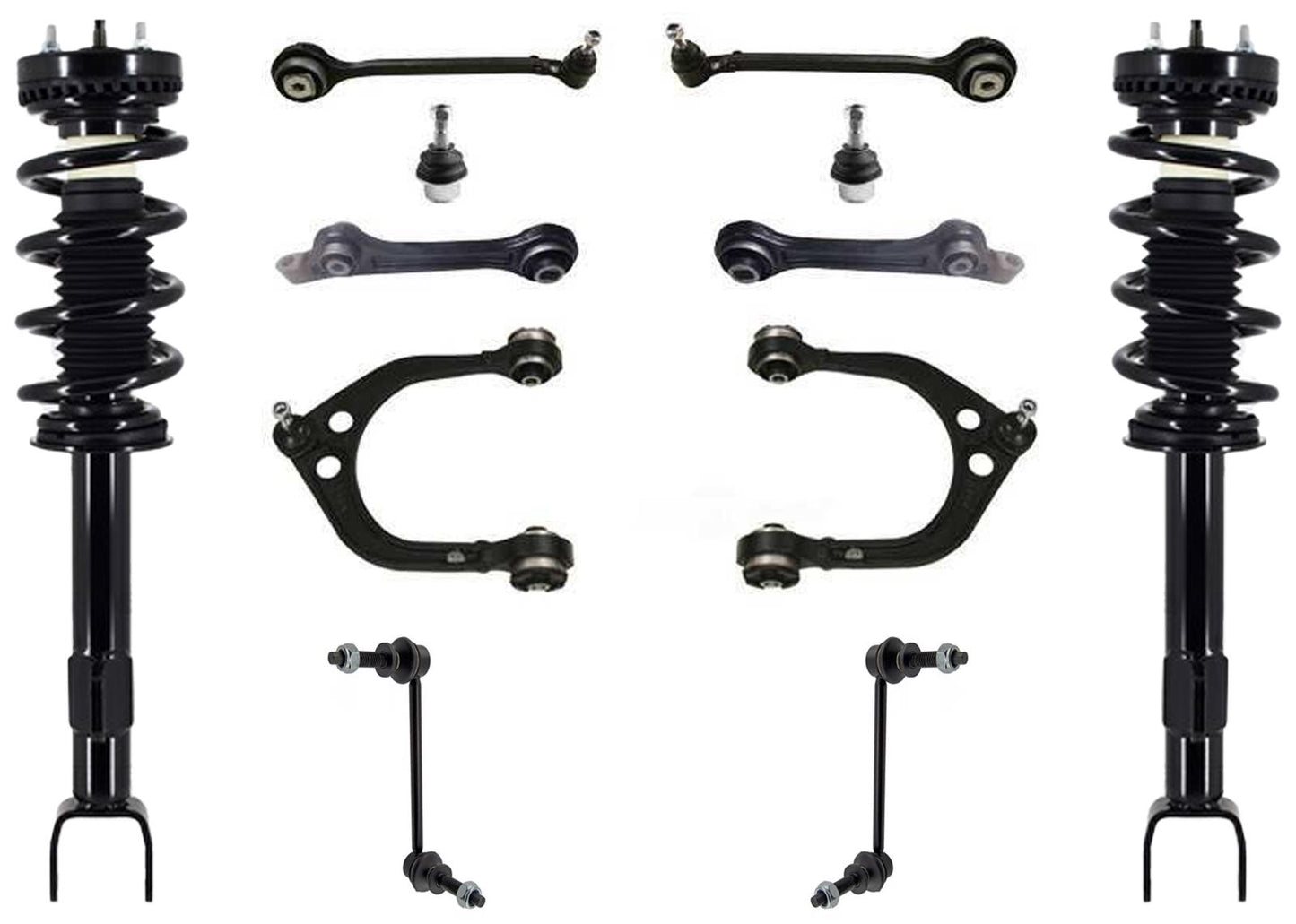 FRONT Coil Spring Struts for Dodge Charger R/T 5.7L RWD 2011 2019 2020 2021 2022