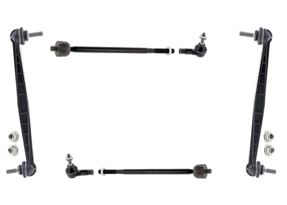 Frt Mevotech Lower Control Arms & BJ Tie Rods for Chevrolet Sonic 2012 2015 2020
