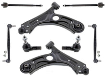 Frt Mevotech Lower Control Arms & BJ Tie Rods for Chevrolet Sonic 2012 2015 2020