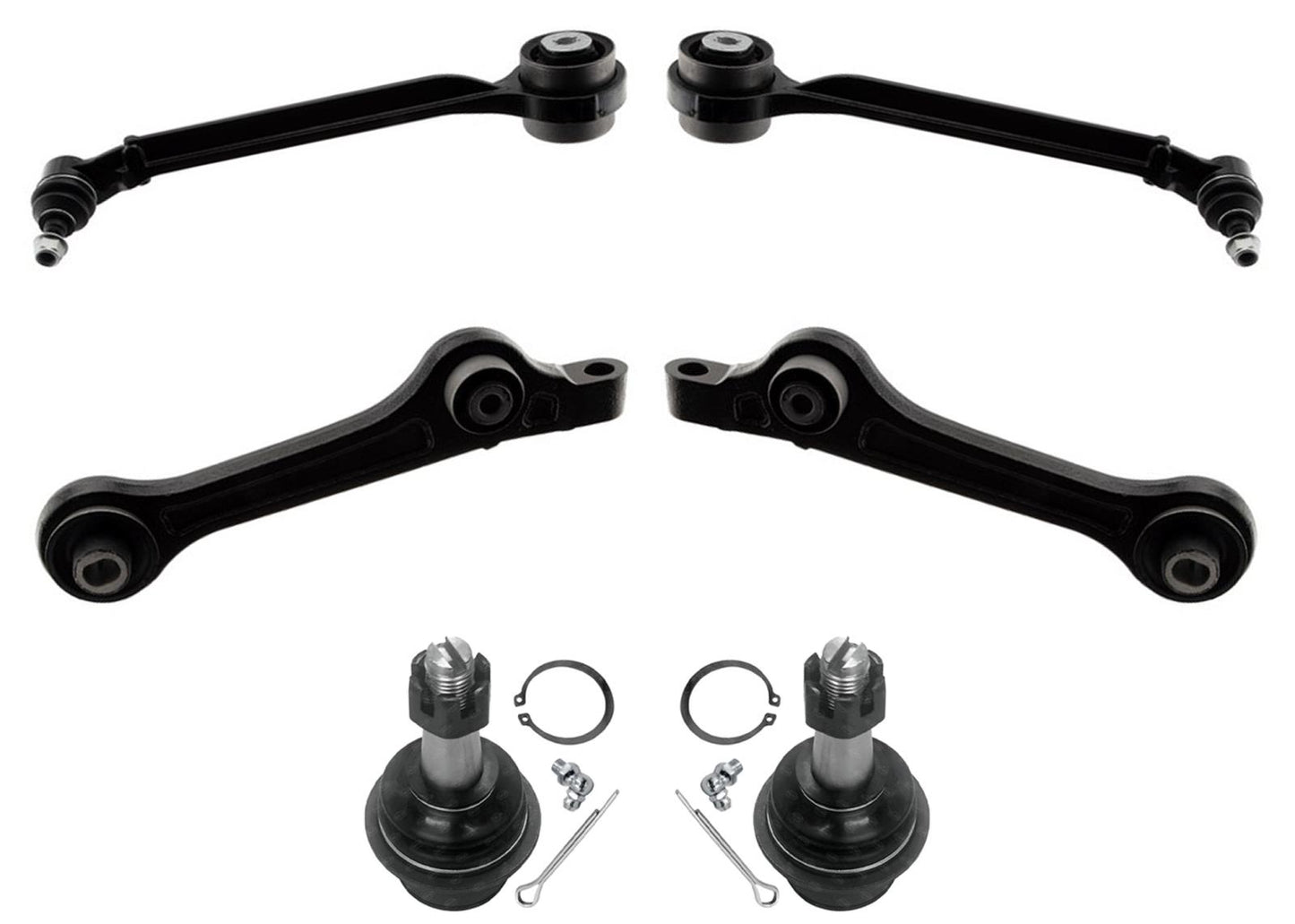 Front Lower Control Arms Ball Joints for Dodge Charger 3.6L 5.7L 2011-2023 6Pc