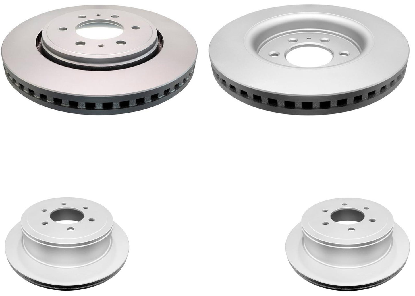Heavy-Duty Off-Road Disc Brake Rotors Pads for Ford F150 Raptor 2010 2011 6 hole