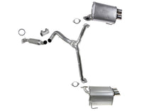 Exhaust Y Pipe with Dual Mufflers for 12-14 Subaru Impreza 2.5L Turbo WRX 4 Door