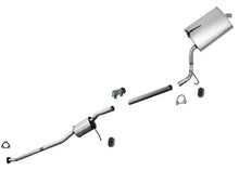 for 2003 2004 2005 Accord 2.4L 4 Door Sedan Muffler Resonator Pipe Exhaust Sys
